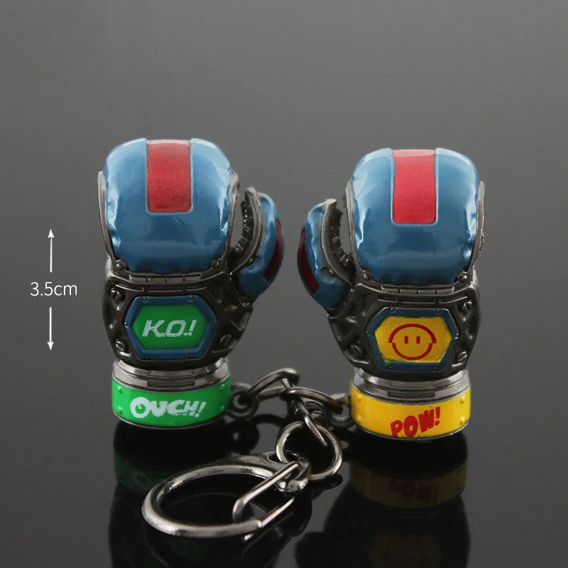 AP Boxing Gloves Key Chain Simulation Fitness Equipment Pendant Personalized Keyring for Men Women Couple Car Keys Pendant