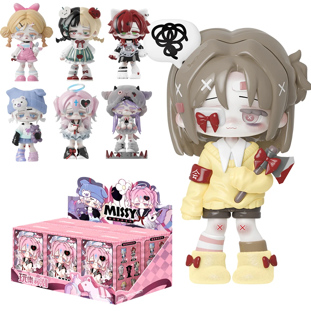 

CYTOYS Missy Cute Lolita Series, слепая коробка из ПВХ, аниме-фигурки, неподвижные украшения для кукол, подарок для милой девушки, игрушка-сюрприз, загадочная коробка