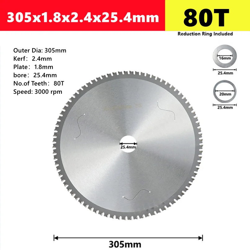 Variant: 305x25.4mmx80T