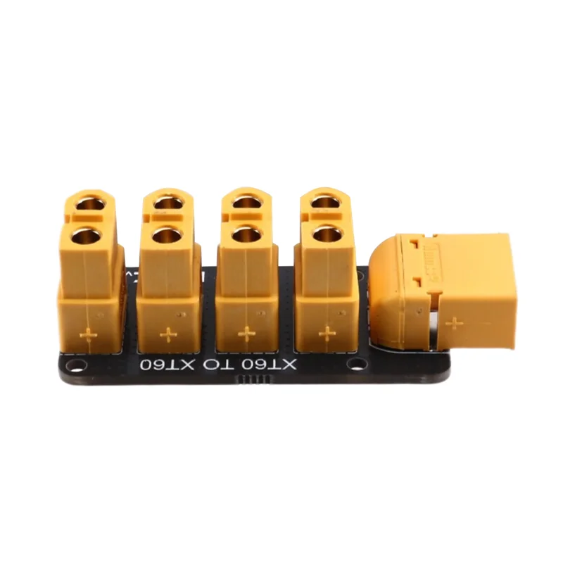 لوحة توزيع الطاقة موصل 200 أمبير XT60، 4 قنوات، مقابس للذكور والإناث، 45 × 23 مم لسيارة RC-POS