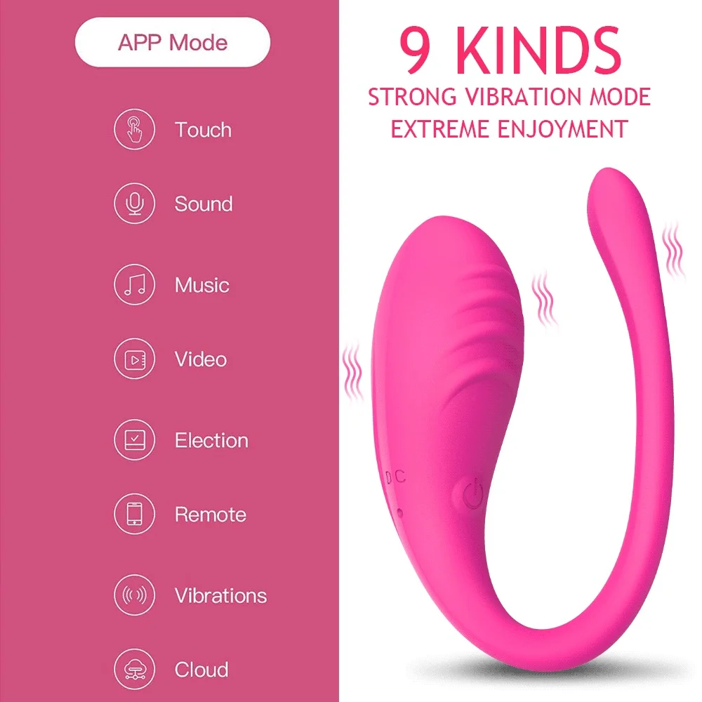 لاسلكي App التحكم دسار هزاز للنساء المهبل محفز G بقعة البيض البظر مدلك يمكن ارتداؤها البظر الجنس لعب للبالغين #2