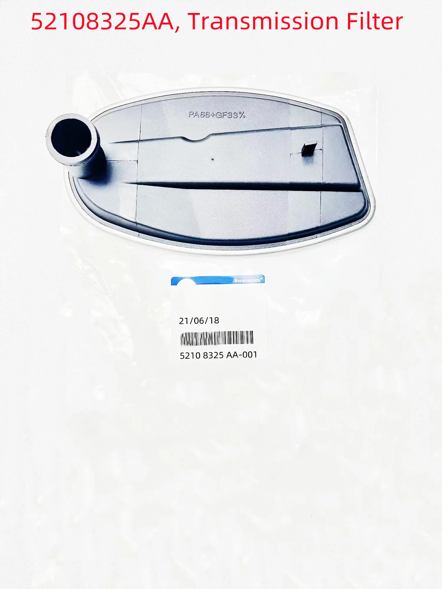 Wave Box Filter And Gasket, 52108325AA, 52108332AA, For:Wrangler JK, Commander WH, Grand Cherokee , LX300C, Charger LD,2004-2020