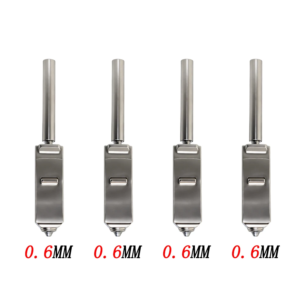 Upgrade Bimetall-Hotend für Anycubic S1 Max Düsen-Druckkopf-Baugruppe 0,25/0,4/0,6/0,8mm für Anycubic Kobra S1 Max 3D-Drucker