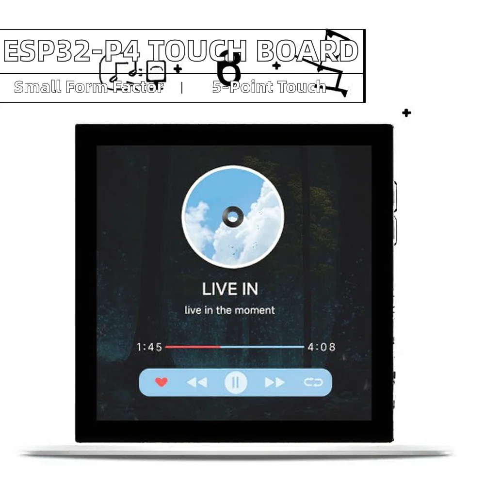 7 Inch 720x720 Pixel Capacitive Touch Panel 10-Point EETI ILITEK With USB Interface PCAP Plug-and-Play