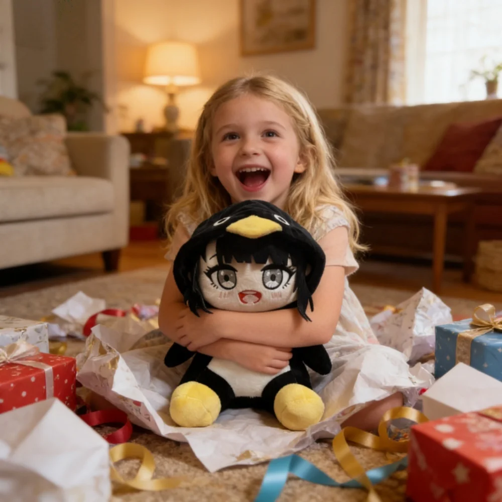 

Cute Gugu Gaga Plush Doll 25cm Penguin Gugugaga Plush Hot Meme Peripheral Stuffed Toys Birthday Gift