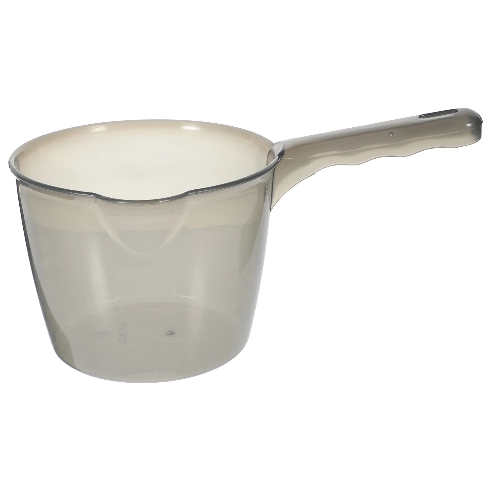 

Water Ladle Thickened Plastic Kitchen Ladle with Hanging Hole for Home Bathing Shower Scoop Multipurpose Household Water Dip