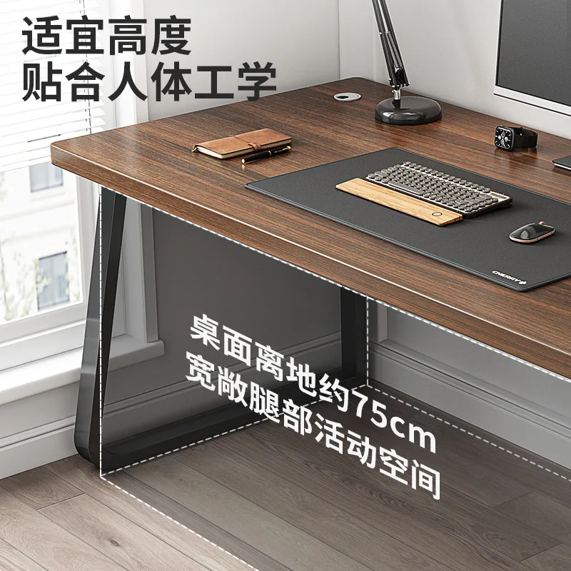 Thickened desk simple modern simple office staff single workbench home student desk computer desk