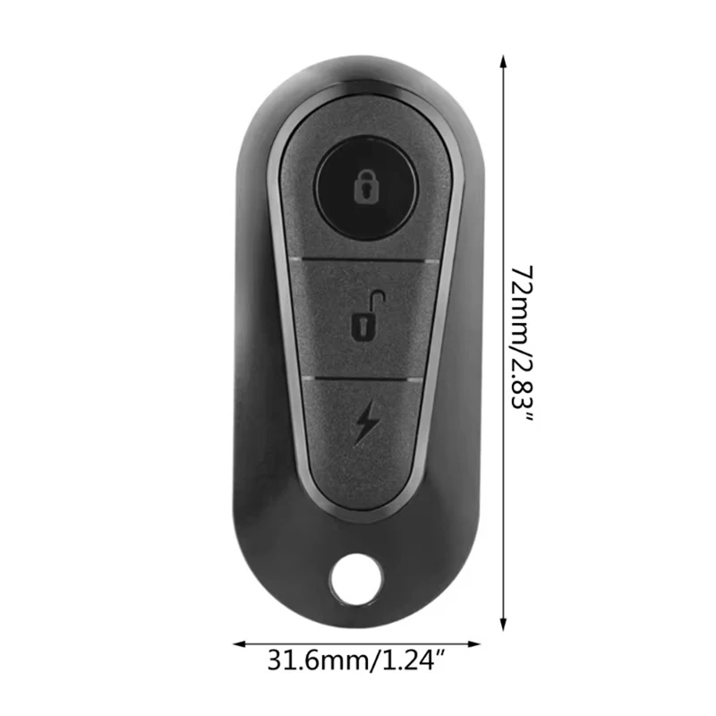 433MHZ 3 Pulsanti Garage Cancello Apriporta Duplicatore Copia Telecomando Clone Codice di Clonazione Per Bici Elettrica