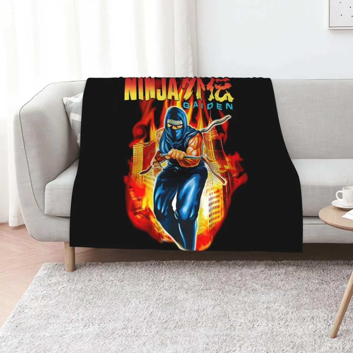 

NINJA GAIDEN BOX ART Throw Blanket Hair christmas gifts Sofa Quilt heavy to sleep Blankets