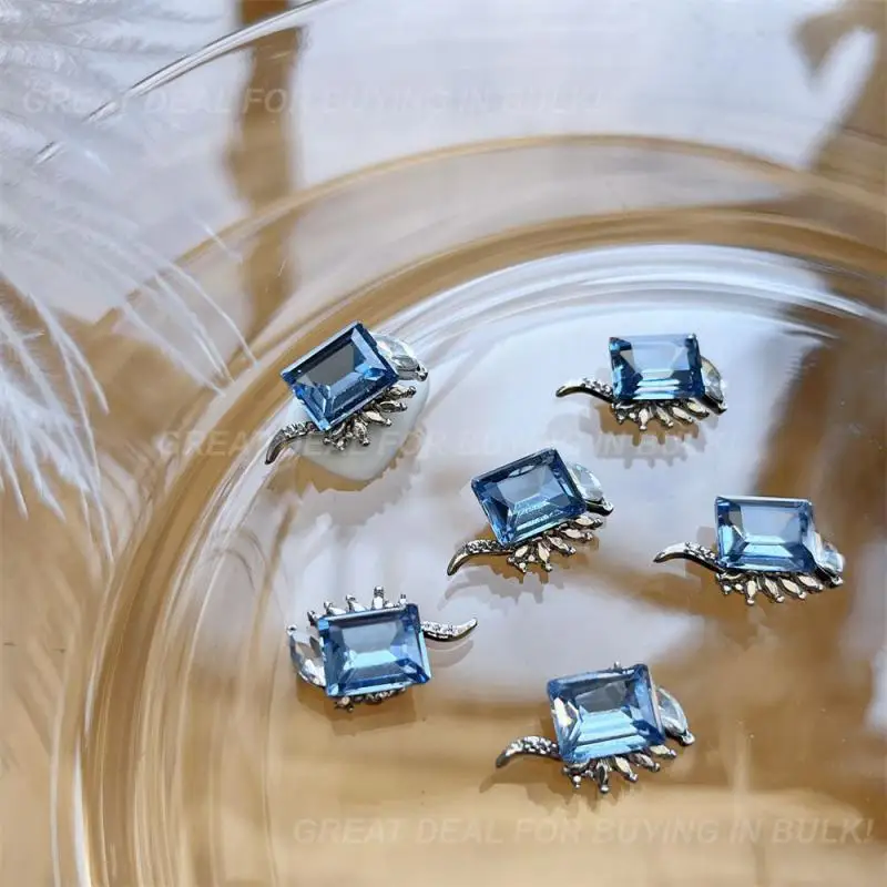 Schöne Nagel bohrer neu sein mehrfarbige Nagel verzierungen Mode Nagel bohrer Strass/Ornamente rechtwinklig