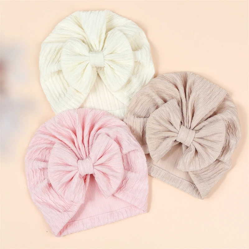 Bonnet Caps Newborns Nursery Hospital Turban Hat Caps for Baby 0-1 Year