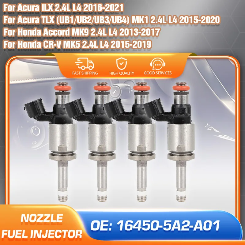 

Car Fuel Injector Nozzle For Honda Accord 2.4L 2013 2014 2015 2016 2017 Honda CR-V CRV Acura TLX 2015-2020 Acura ILX 2016-2021