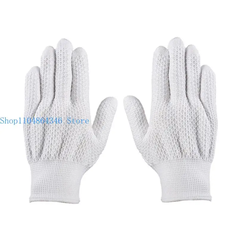 5asd Breathable Enhancing Grip Protective Gloves With Soft Texture For Prolonged Handicraft Polishing Comfortable Wearing 2x