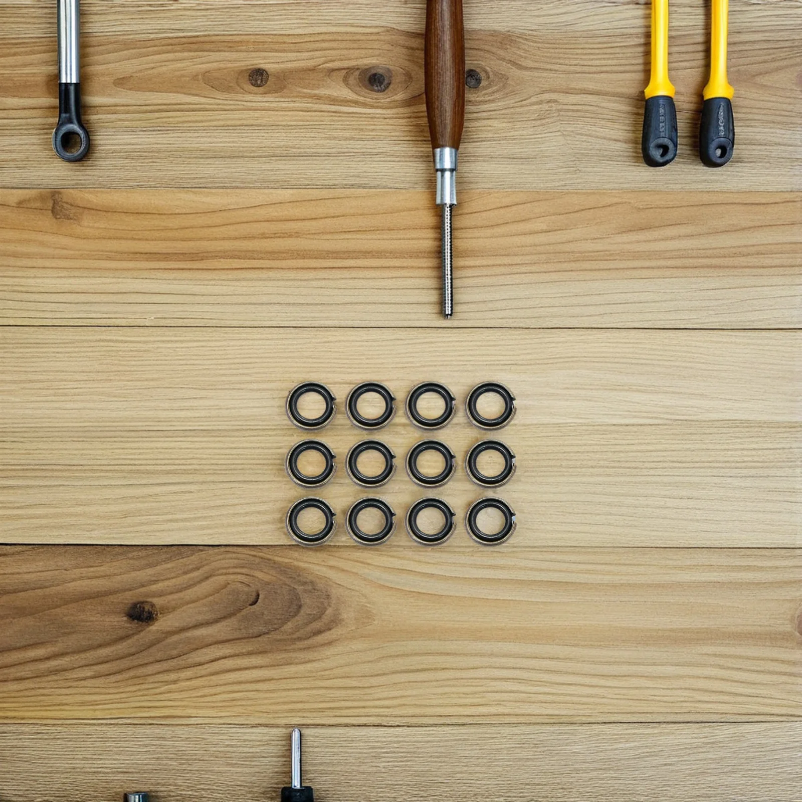 

12 Sets Furniture Fixings Retaining Clip Ring Socket Wrench Holder Rings Drive Retainer