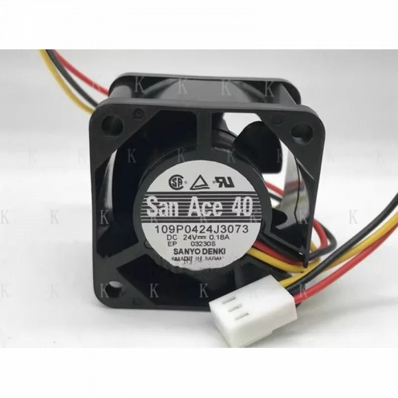 

C НОВЫЙ охлаждающий вентилятор для SANYO 109P0424J3073 24 В 0,18 А 4028 4 см
