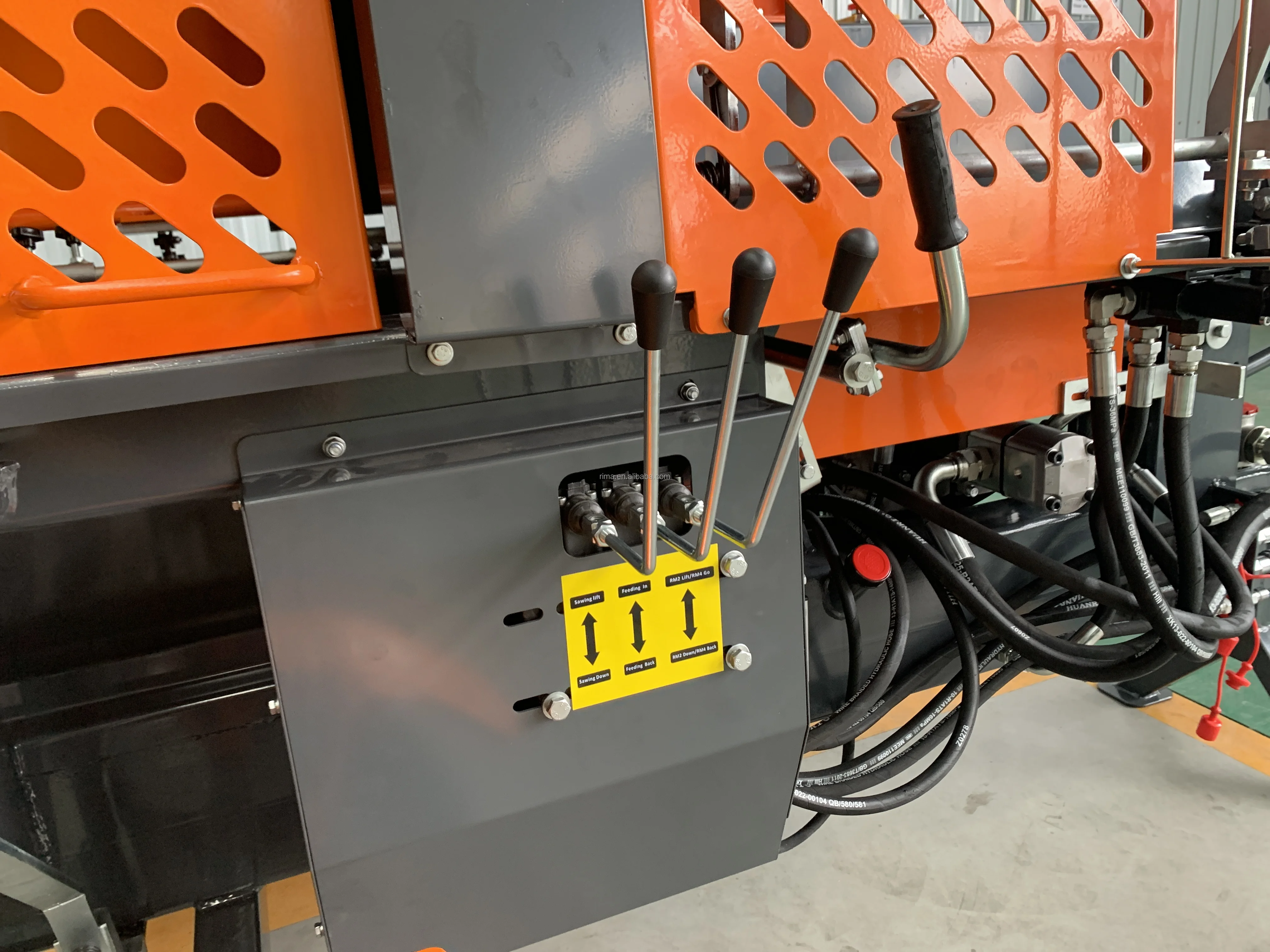 Customized Electric Log Splitter Circular Saw Firewood Processor EPA Engine Forestry Machinery Automatic Sawing Systems