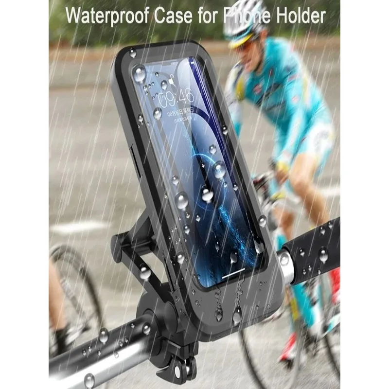 

Всепогодный велосипедный чехол для телефона: водонепроницаемый и пыленепроницаемый, безопасный для дождливых поездок.