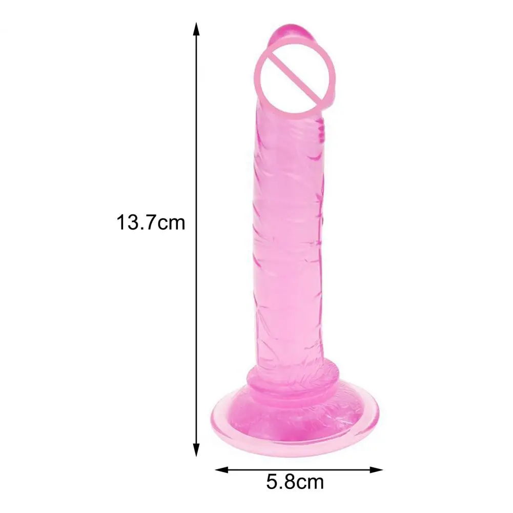 Dildo Anal Masturbator Bendable G-spot Masturbation Smooth Simulation Penis TPE Penis Thrusting Pleasure Wand for Lesbian