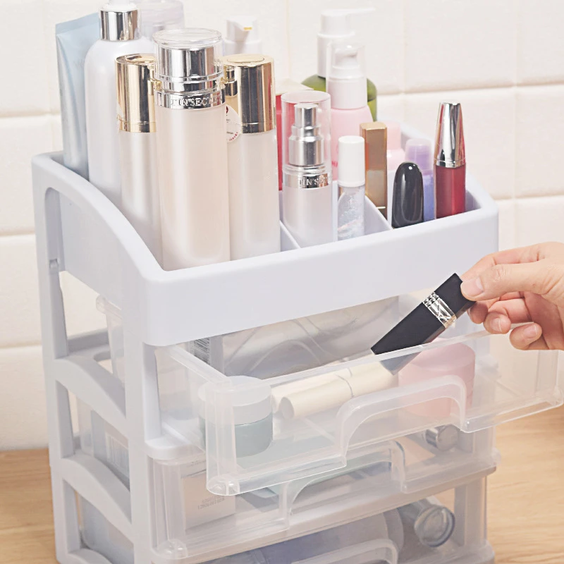 Creative Cosmetics Storage Box for Home and Daily Necessities Desktop Drawer Storage Lipstick Cosmetics Storage Box
