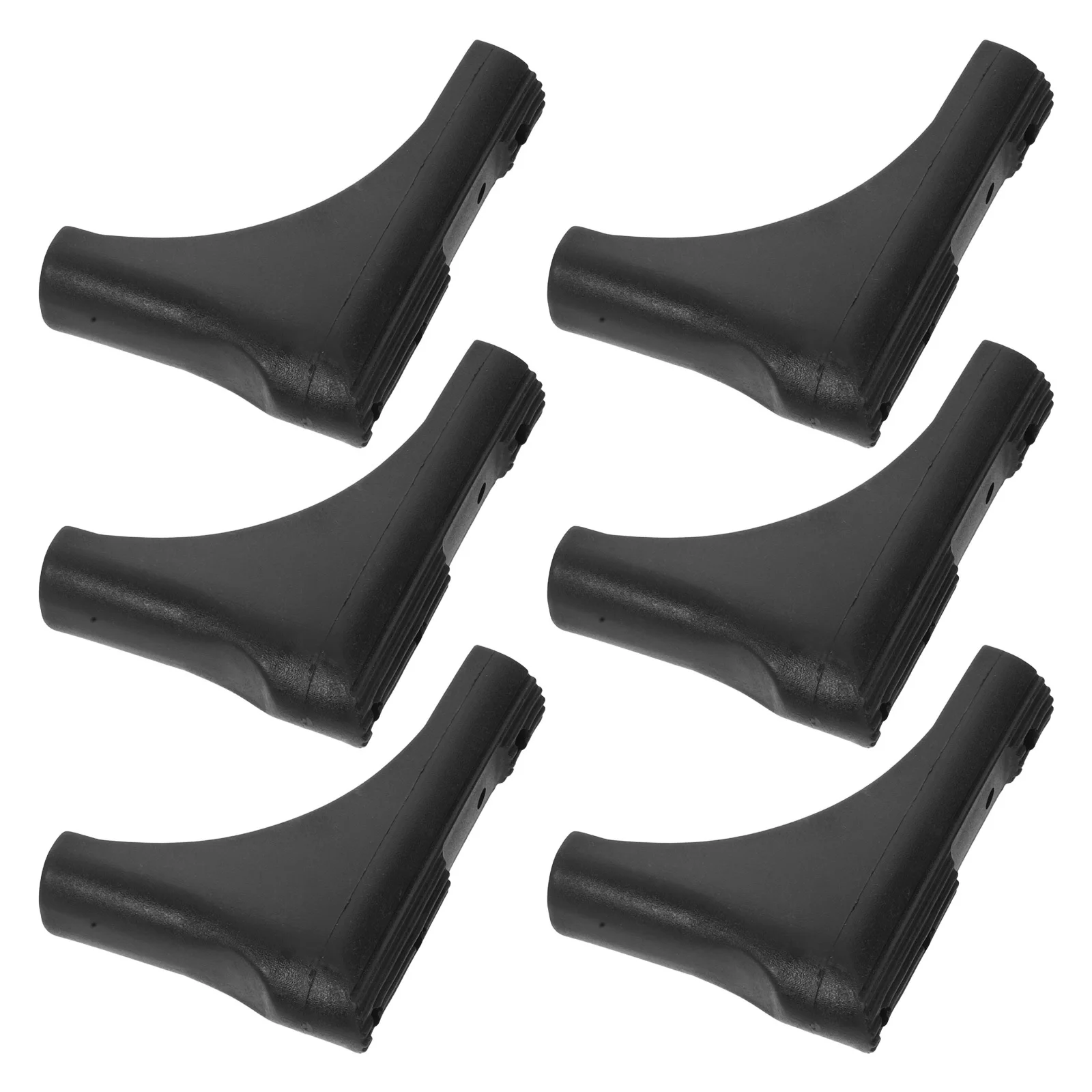 

6Pcs Drying Rack Foot Caps Antislip Uv Resistant Easy Install Stylish Appearance Replacement Parts for Racks Clothes Rack Drying