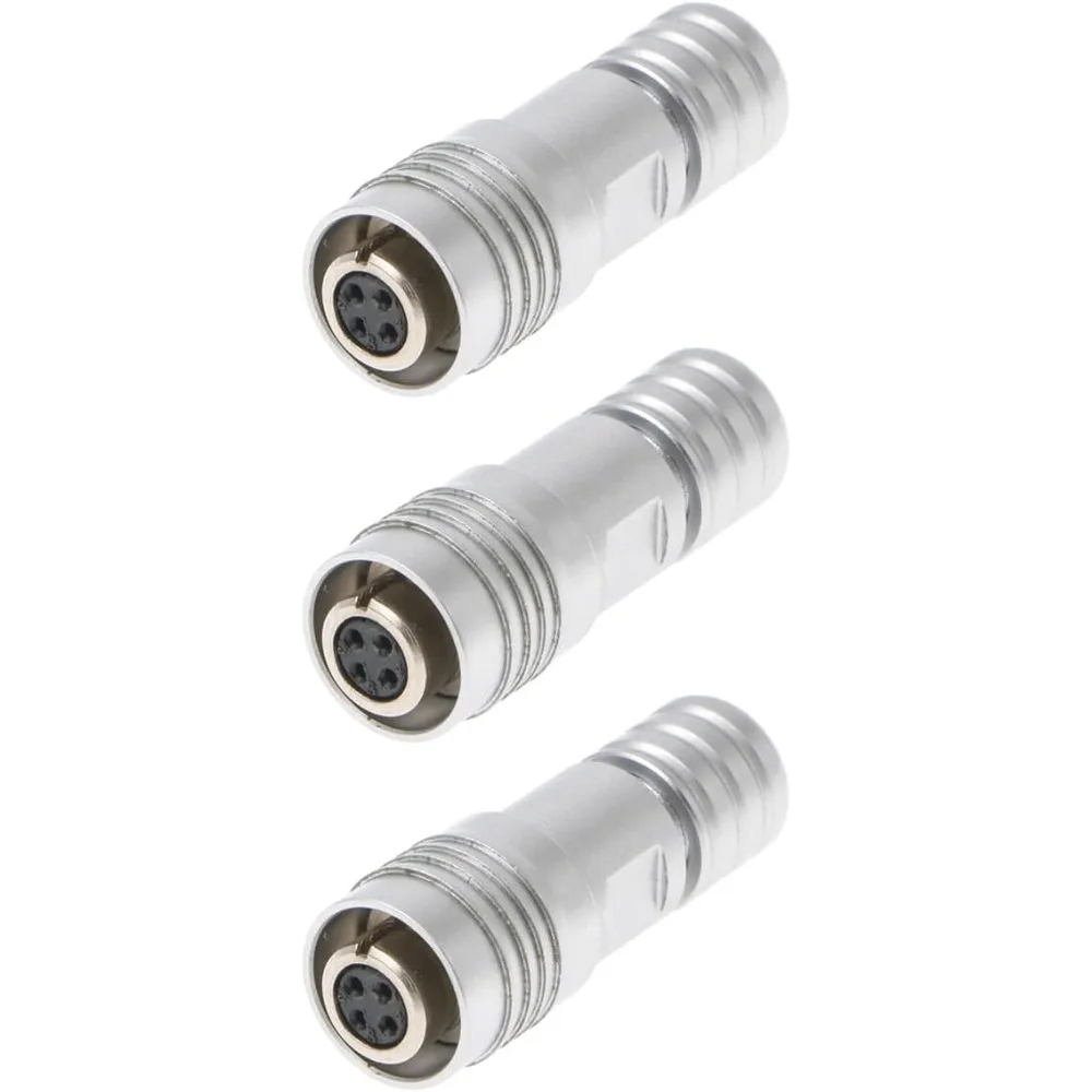 

Alvins Z-CAM-E2 4-Pin CTRL Plug 4Pin Female Push-Pull Aviation-Connector for Z CAM-E2 Flagship E2-S6| E2-F6| E2-F8| Control