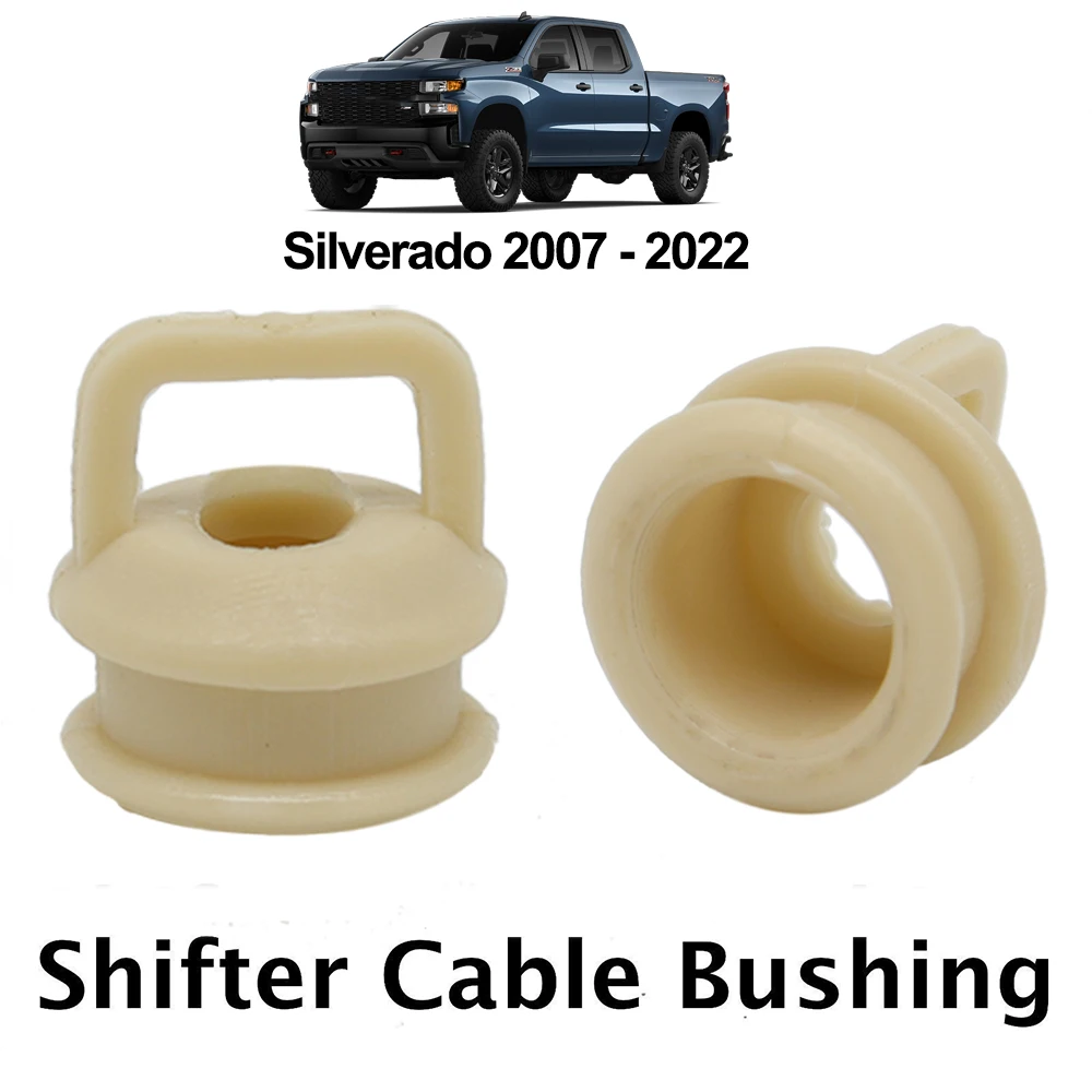 

For Chevrolet Silverado 1500 AT Shifter Cable Bushing Rubber Grommet Clip Shift linkage Rod Repair Kit 2500 3500 2007 - 2022