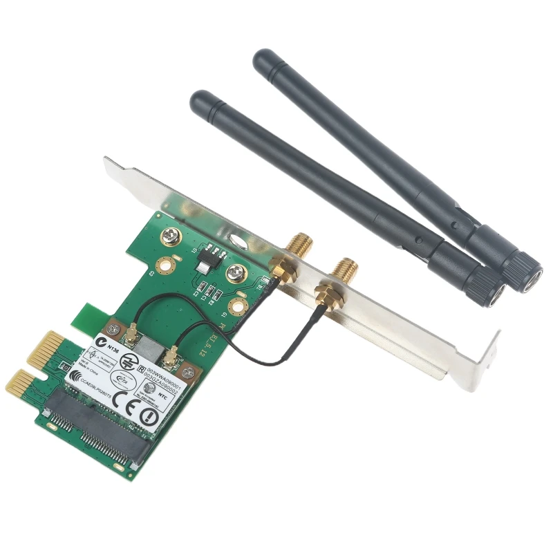 

PCI-E WiFi Adapter Continuity Handoff BCM94325 WiFi Card for macOS 2.4G Single Band 802.11ac WLAN Plug and Play 24BB