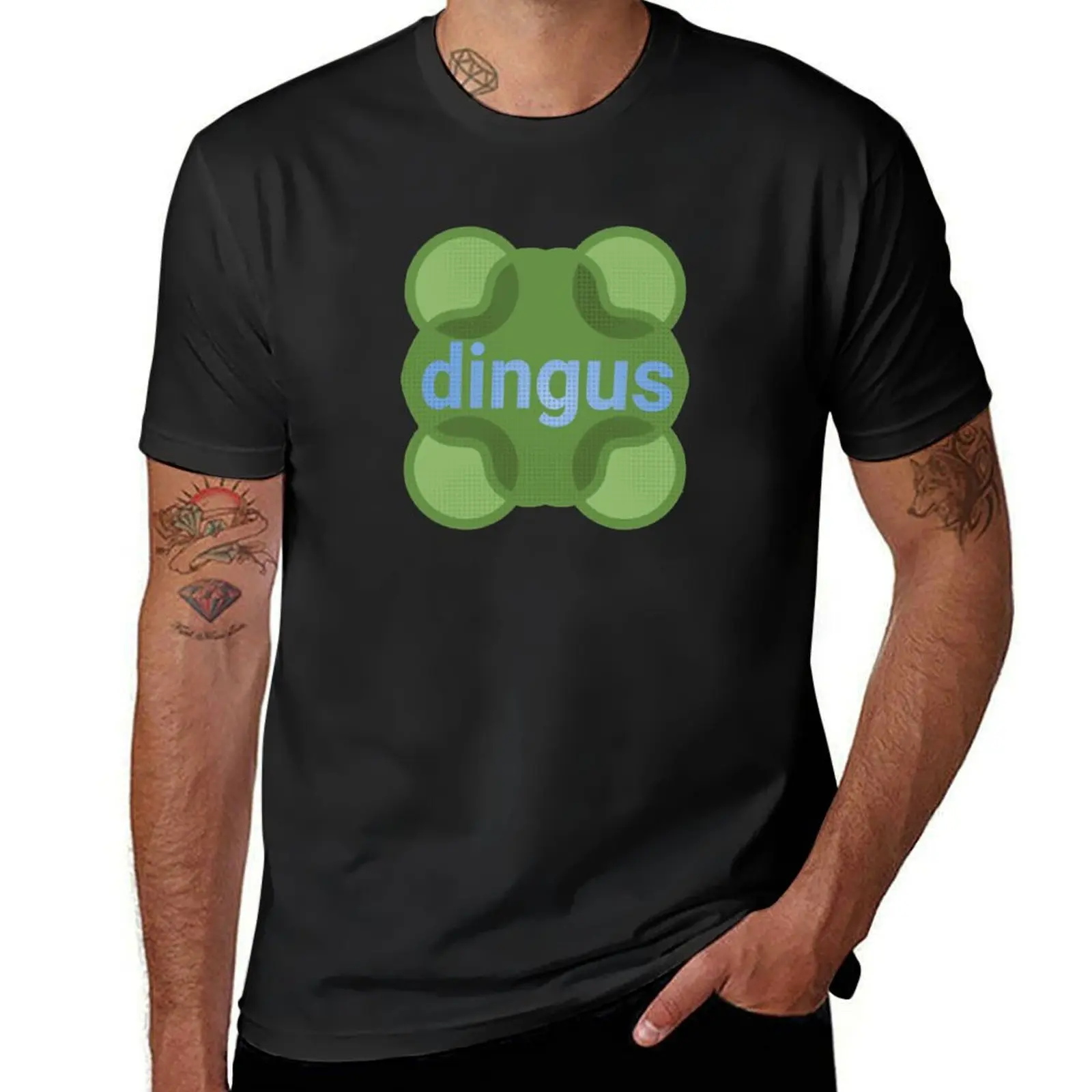 Dingus T-Shirt graphics vintage aesthetic clothes men workout shirt