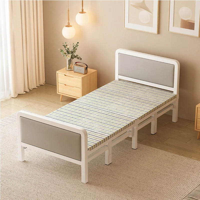 Rollaway Bed Single   Small Bed Dormitory Lunch Break  Rental Room Double, Foldable Lunch Break Bed