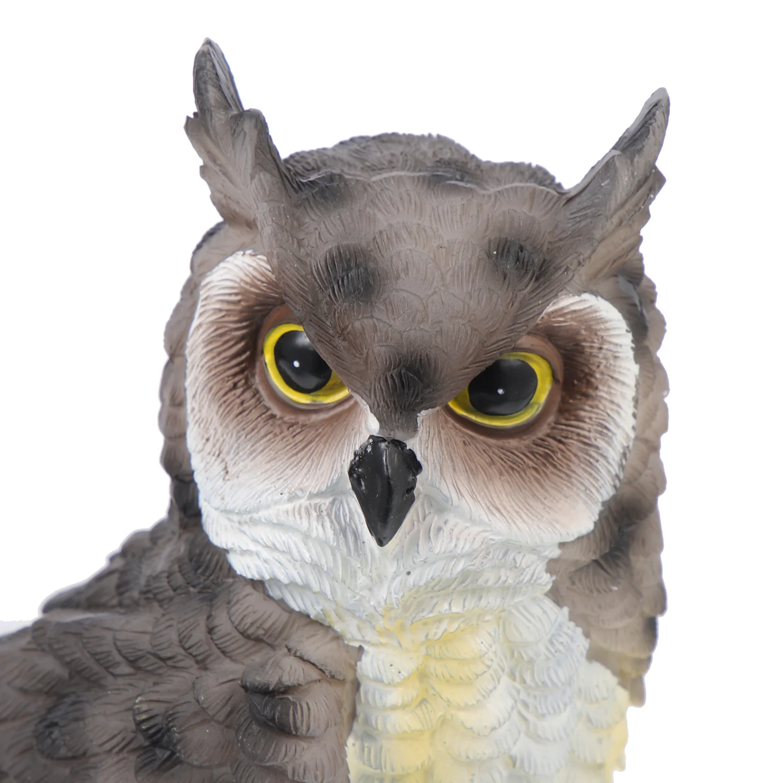 

Creative Resin Owl Decoration for Garden Patio Lawn Yard Outdoor Scene Layout Rustic Farmhouse Style Adorable Bird Sculpture