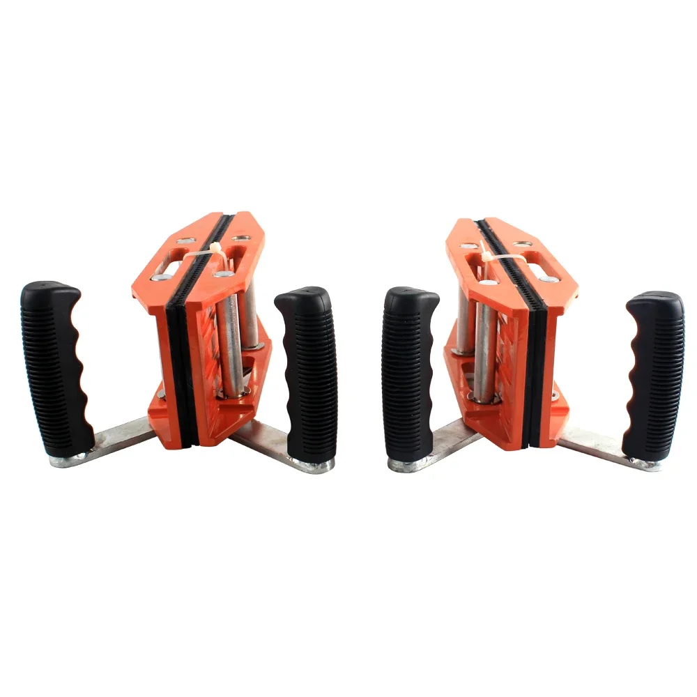 Grip Range 0-50mm Stone Carrying Clamp Double Hand Carrying Clamp For Moving Stone Slab Granite Marble Quartz Stone Slab Clamps