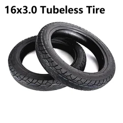 Pneumatico Tubeless da 16 pollici 16x3.0 per scooter elettrico E-Bike Kid Bike 16*3.0 Tubeless Tire Accessori per scooter elettrici