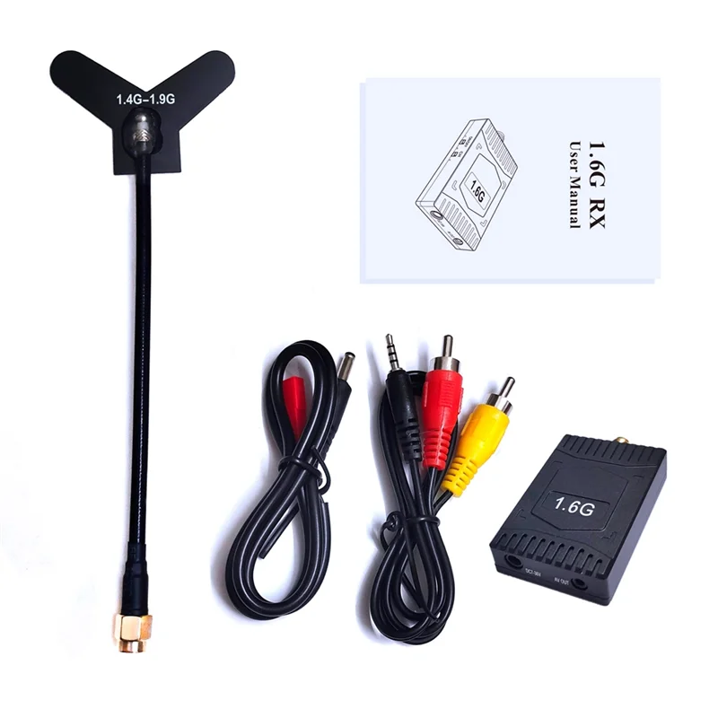

B24C-1.6G FPV VRX Kit FPV Video Receiver High Sensitivity Receiver For FPV RC Racing Drone