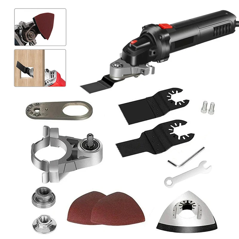 

1 Set For Swing Saw Cutter Polisher Polish Oscillate Angle Grinder Conversion Accessories M10/M14 Thread