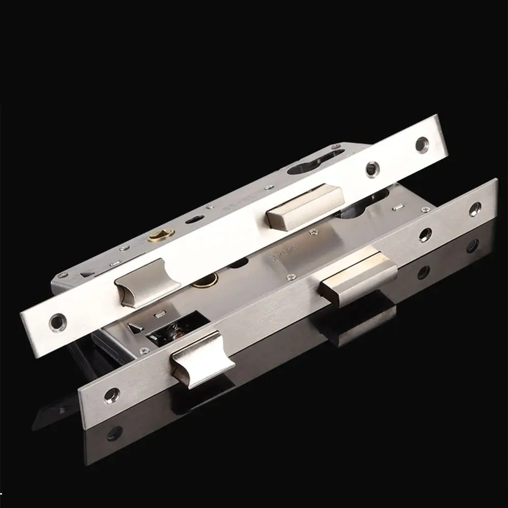 8520/8525/8530/8535 Aluminum Door Lock Universal Stainless Steel Lock Body Mortise Hardware Aluminum Alloy Exterior Door Lock