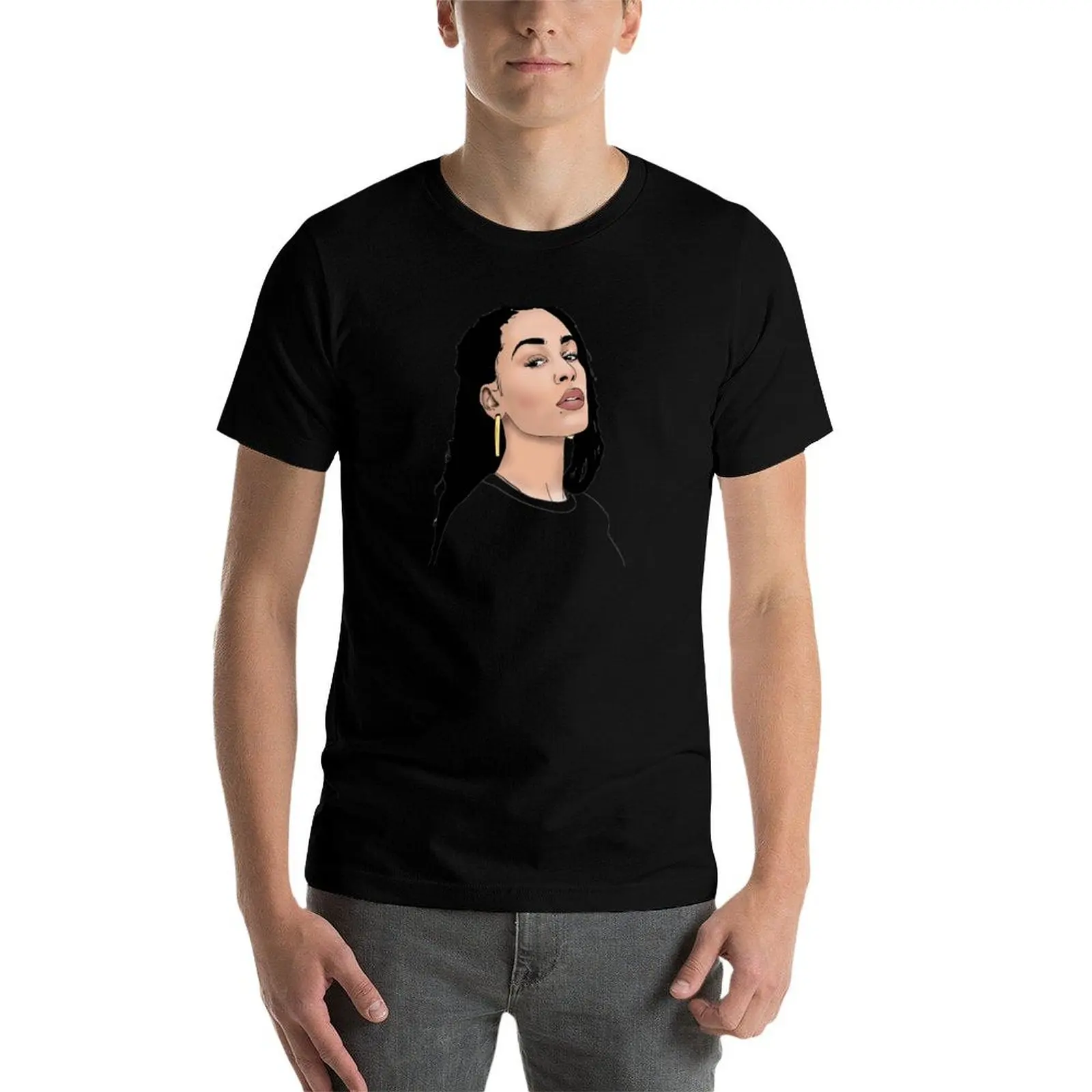 

Jorja Smith illustration T-Shirt t shirts with prints man t shirts graphic man t shirt luxury T-Shirt
