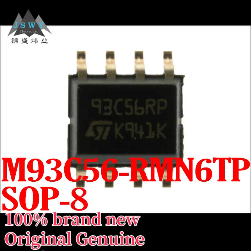 

(10/50 pieces) M93C56-RMN6TP M93C56 SOP8 integrated circuit IC spot electronics free shipping