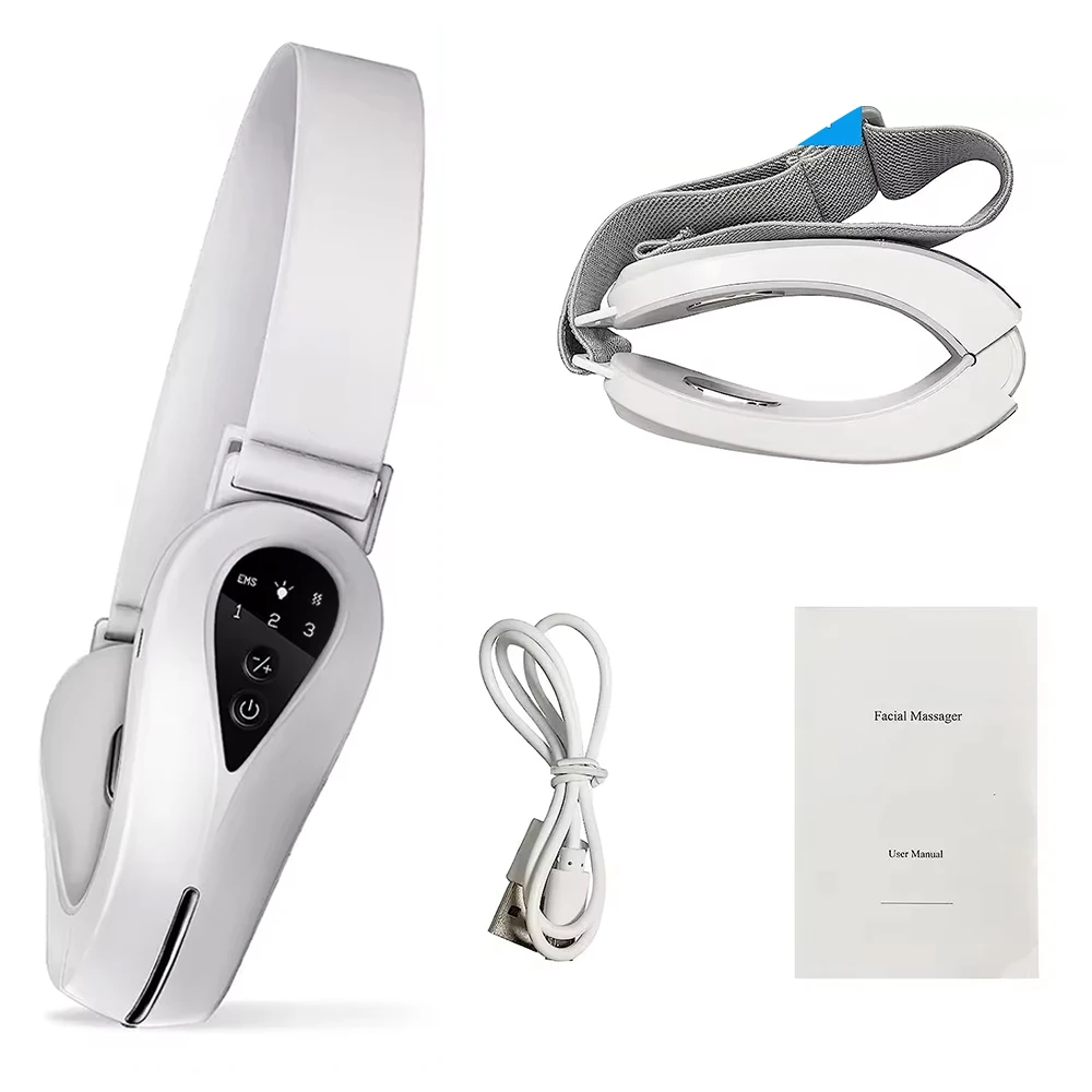Face Lifting Device Facial Strap Double Chin Reducer Beauty Machine V Face Shaping Massager Anti Wrinkle Beauty Machine