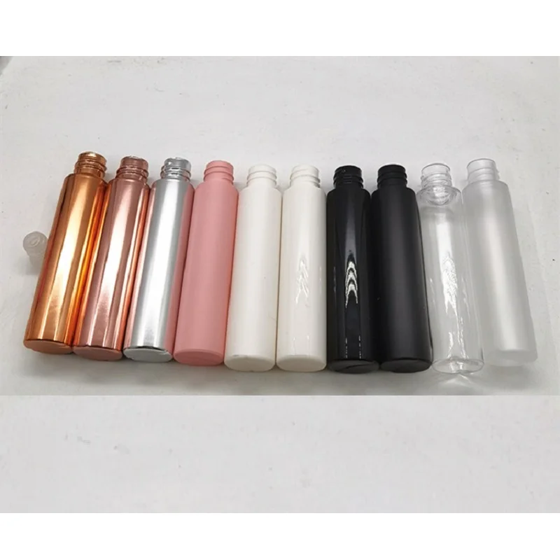 25/50Pcs Empty Mascara Tube 10ml Pink Lid Fine Brush Eye Lash Growth Liquid Tube Multicolor Makeup Tool Eyelash Container Bottle