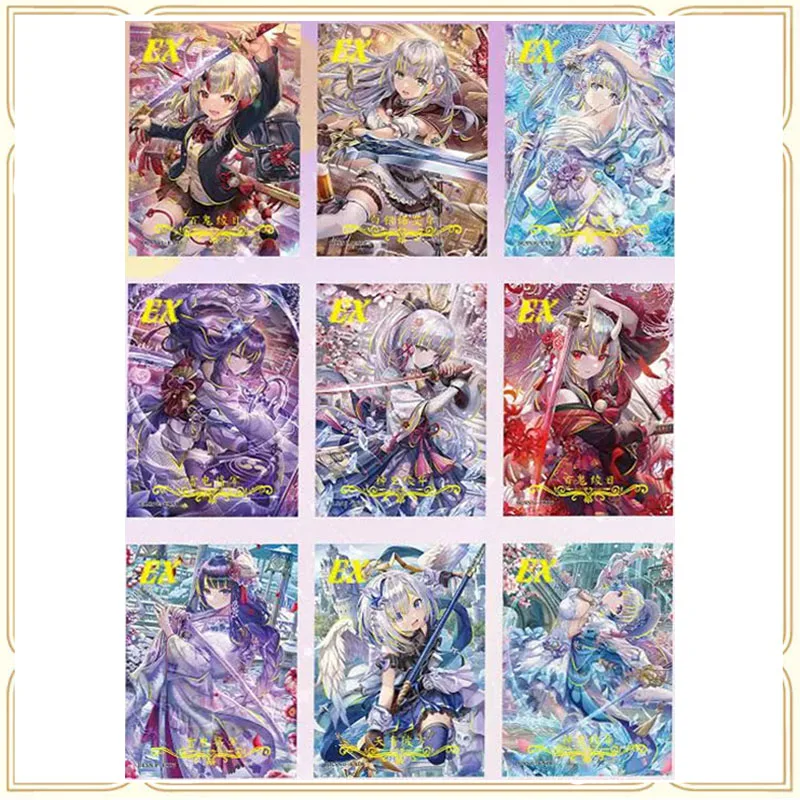 

Anime Goddess Story EX ACG Sexy Card Nakiri Ayame Kamisato Ayaka Collection Card Toys for Boys Christmas Birthday Present