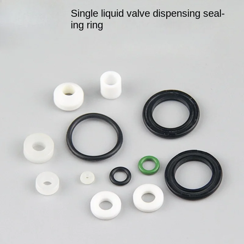 

Single liquid dispensing valve accessories, sealant pad, sealing ring gasket o-rubber