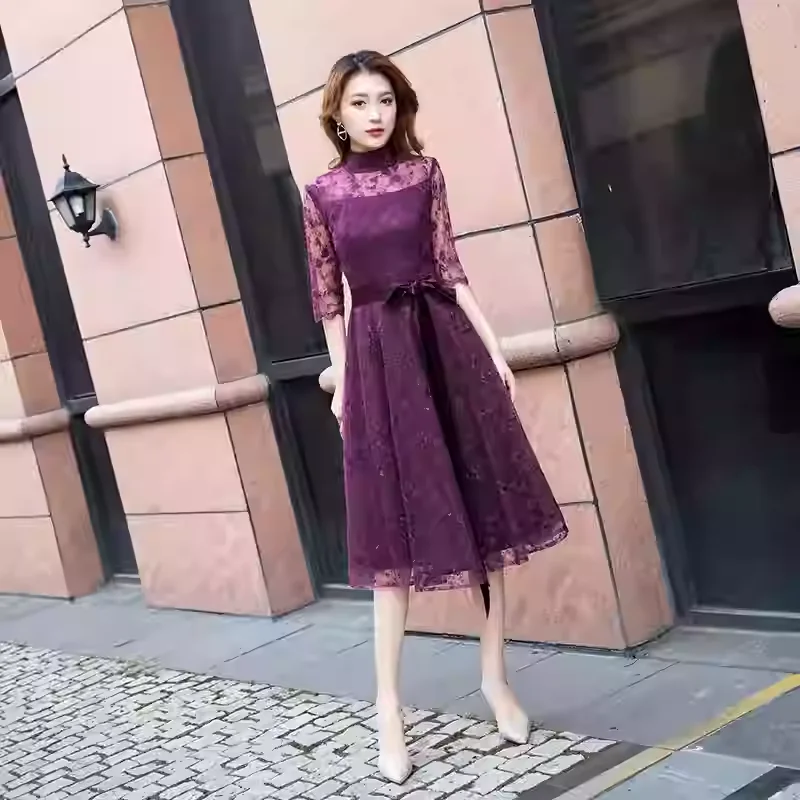 

Multi-color small dress 2023 new style temperament evening dress slim dress can be worn at ordinary times