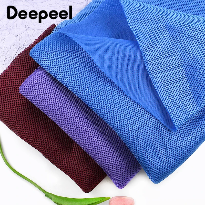 50/100*150cm Breathable Mesh Fabric Low-stretch Cloth Mosquito Curtain Seat Cover Net Sportswear Fabrics DIY Sewing Accessories
