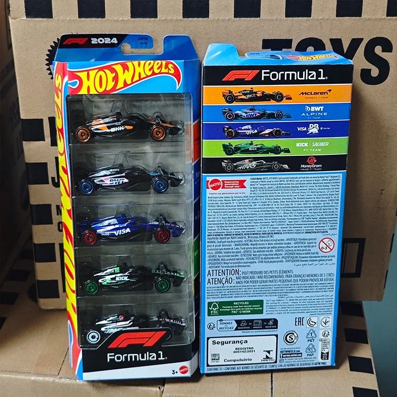 الأصلي الساخن عجلات الفورمولا 1 5-حزمة ماكلارين جبال الألب ريد بول ركلة صابر هاس F1 فريق 1/64 دييكاست تحصيل سيارة لعبة الهدايا