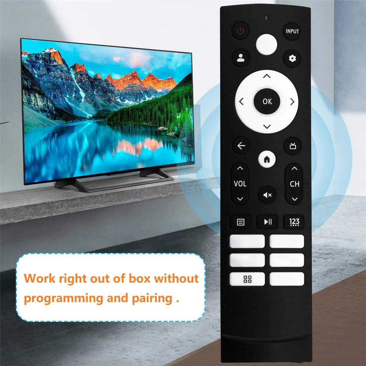 ПДУ на замену для Hisense Smart TV 50A6H 50A65H 43A6H 43A65H