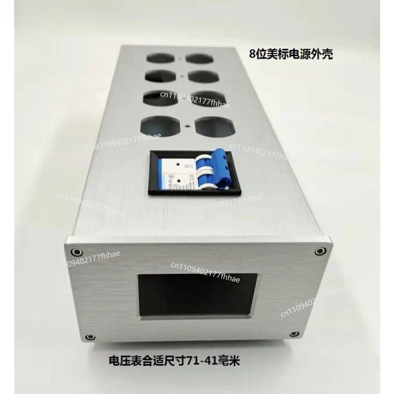 126 All-aluminum Alloy American Standard British Standard Power Filter Housing Amplifier Decoder All-aluminum Alloy Chassis