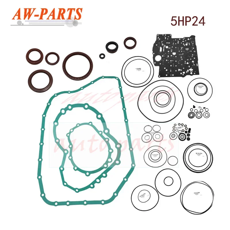 1set 5HP24 Automatic Transmission Overhaul Kit Seal Rings Gasket Pack for AUDI ZF5HP24 Gearbox Rebuild Kit Auto Parts K132900B