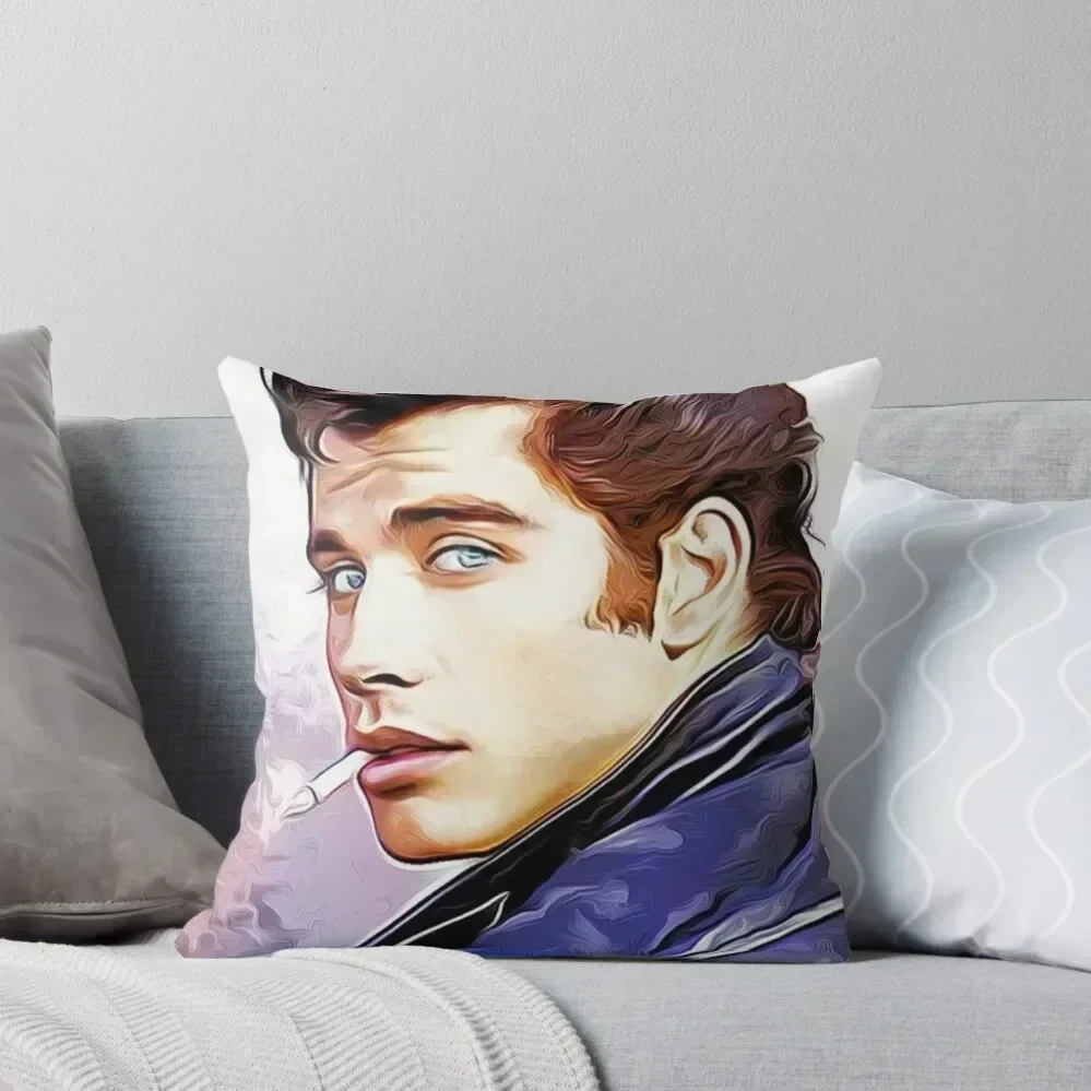 DANNY ZUKO / John Travolta Throw Pillow Couch Pillows Sofa Cushion Cover pillow