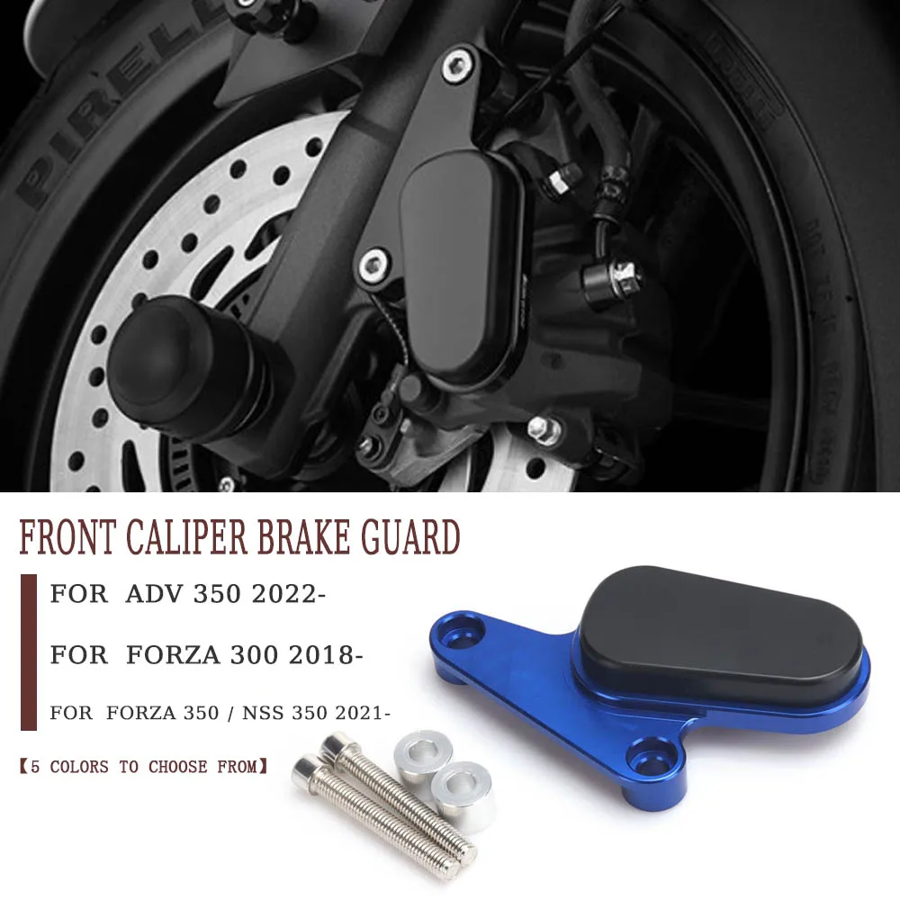 

Brake Caliper Cover Motorcycle Accessories Aluminium Front Caliper Brake Guard For Honda ADV350 Forza 300 Forza 350 Nss 350