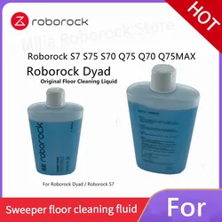 1L Roborock Accessories Floor Cleaning Liquid Suit for  Dyad And  Q7 Q75 Q75MAX,99.9% Antibacterial, Non-toxic